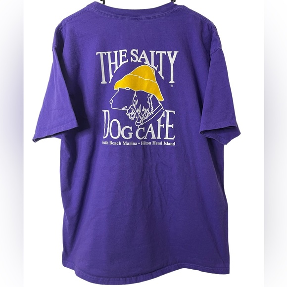 Other - Salty Dog Cafe South Beach Marina Graphic T-Shirt Purple Sz XL